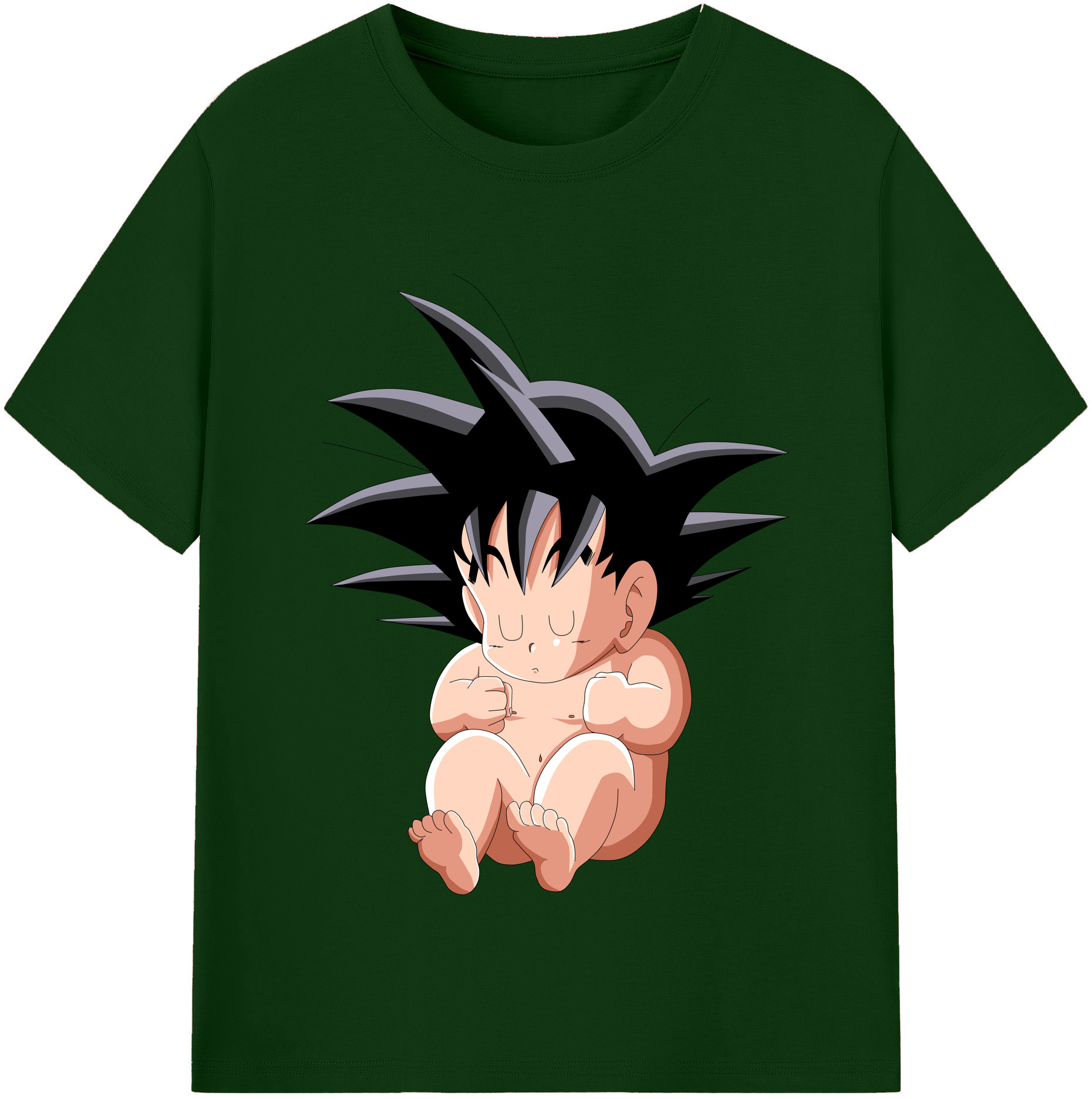 （画像用） ドラゴンボール 孫悟空（そん ごくう）Son Goku カカロット DRAGON BALL Kakarotto 綿100％半袖Tシャツ（フロントプリント）